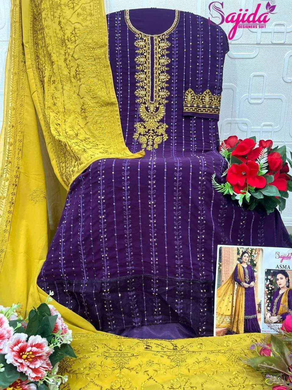 Sajida Asma Pakistani Suits