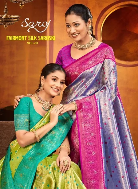 Saroj Fairmont Silk Saroski Vol 3 Sarees