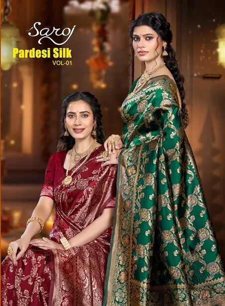 Saroj Pardesi Silk Vol 1 Sarees