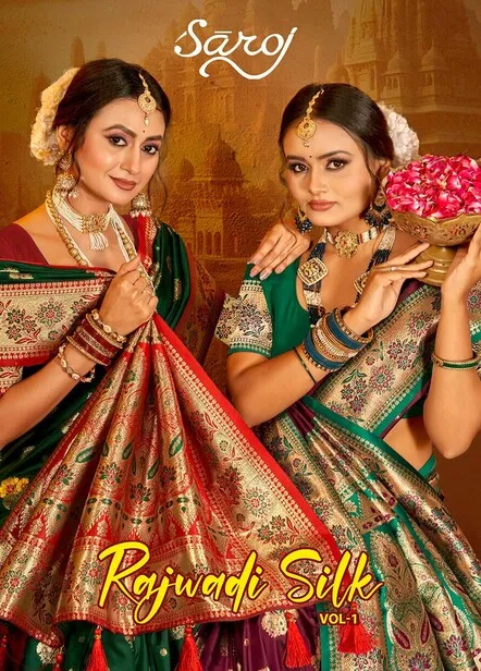 Saroj Rajwadi Silk Vol 1 Sarees