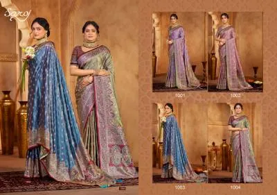 Saroj Rajyalaxmi Satin Saroski Vol 1 Sarees