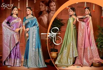 Saroj Saheli Satin Saroski Vol 6 Sarees