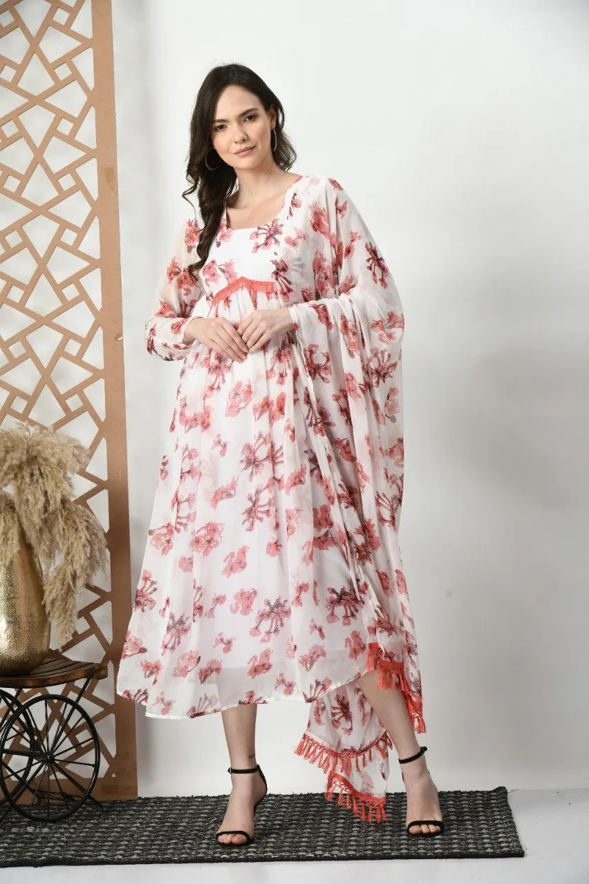 Shiv Vol 110 Georgette Floral Printed Kurtis