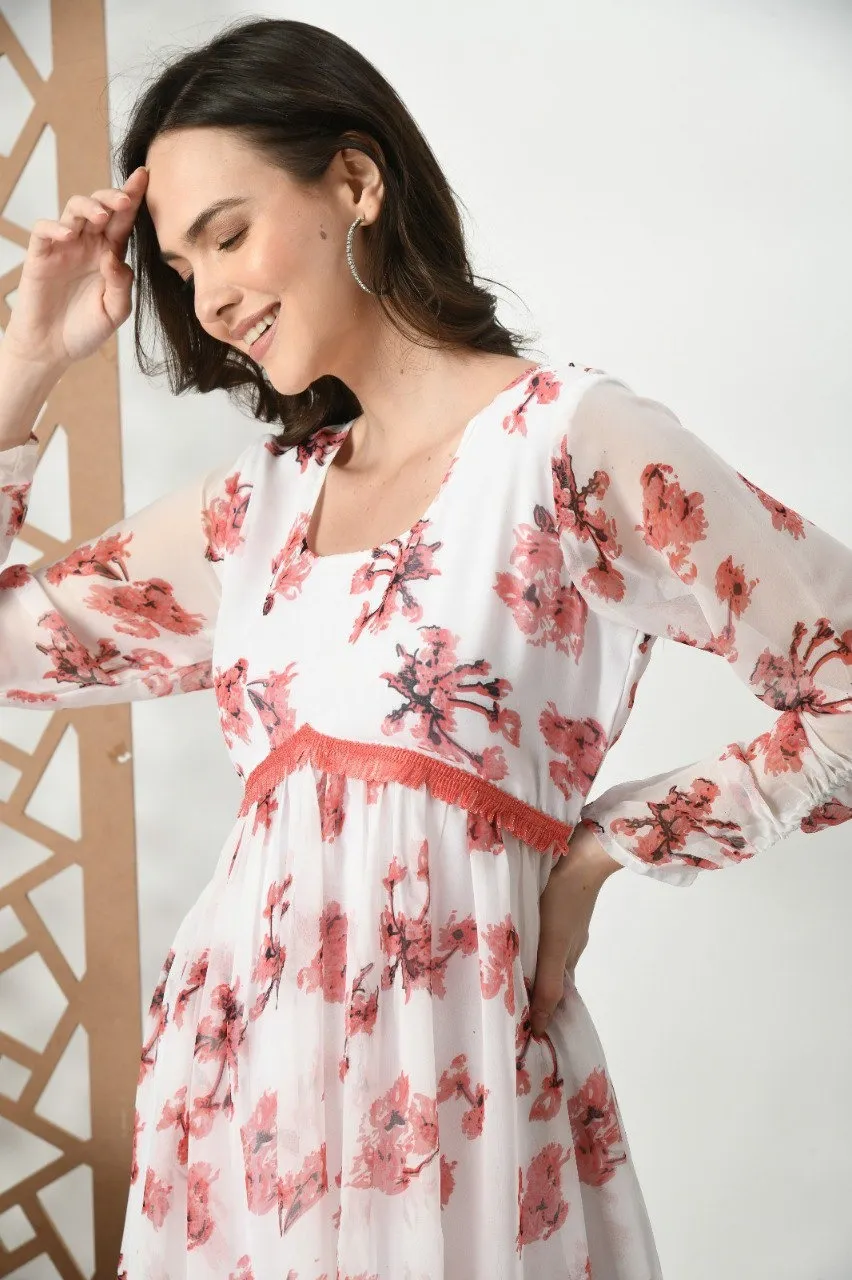 Shiv Vol 110 Georgette Floral Printed Kurtis