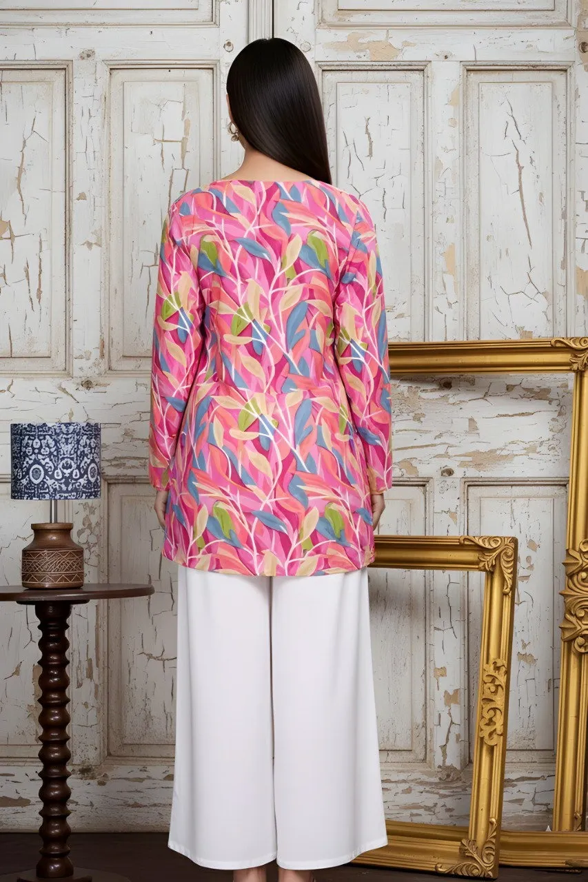 Shiv Vol 158 Cotton Blend Printed Short Top Western Wear