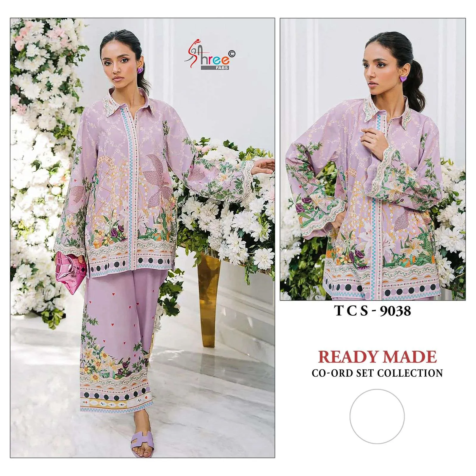 Shree Fab Design No - 9037-9038 Readymade Suits