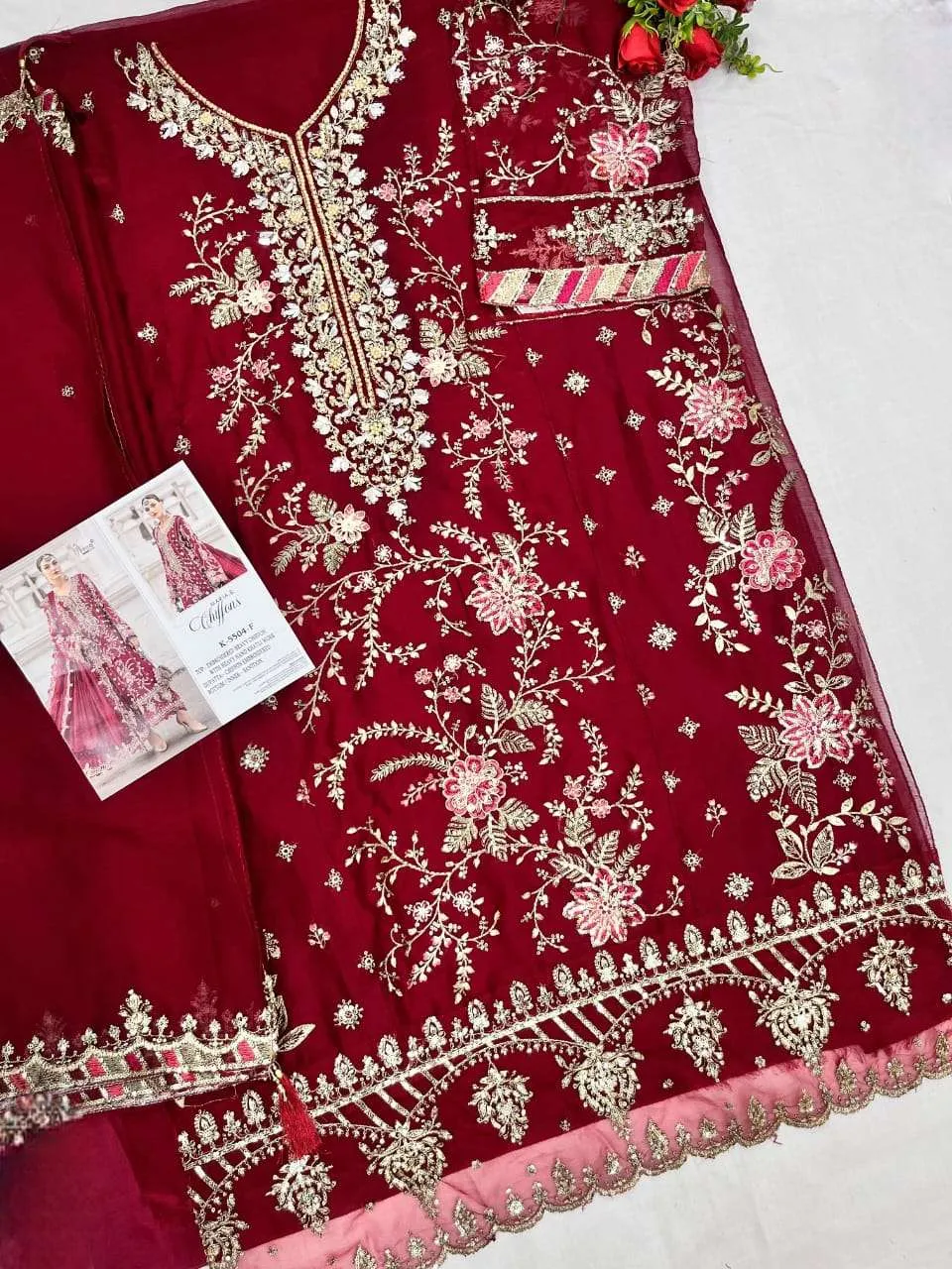 Shree Fab K 5504 New Colors Pakistani Suits - Image 4