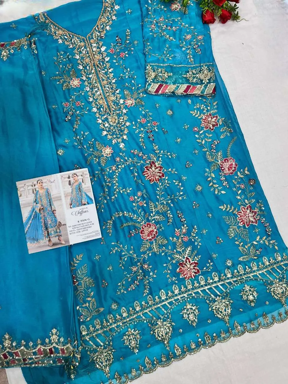 Shree Fab K 5504 New Colors Pakistani Suits - Image 5