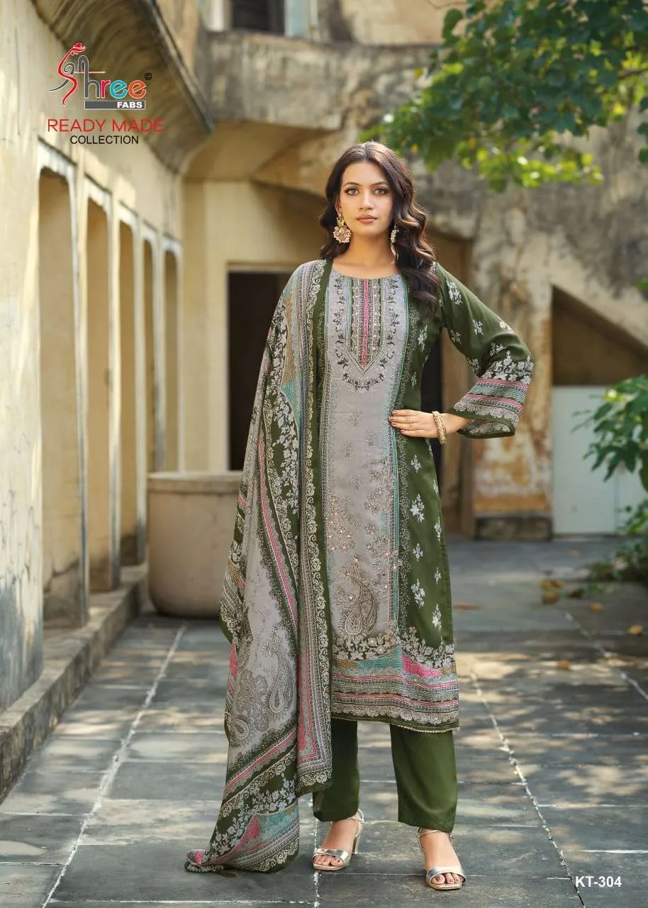 Shree Fab Kt 304 Pakistani Suits