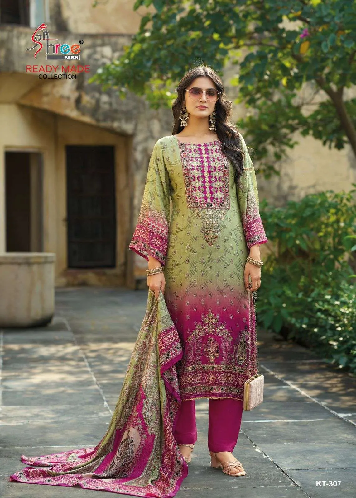 Shree Fab Kt 307 Pakistani Suits