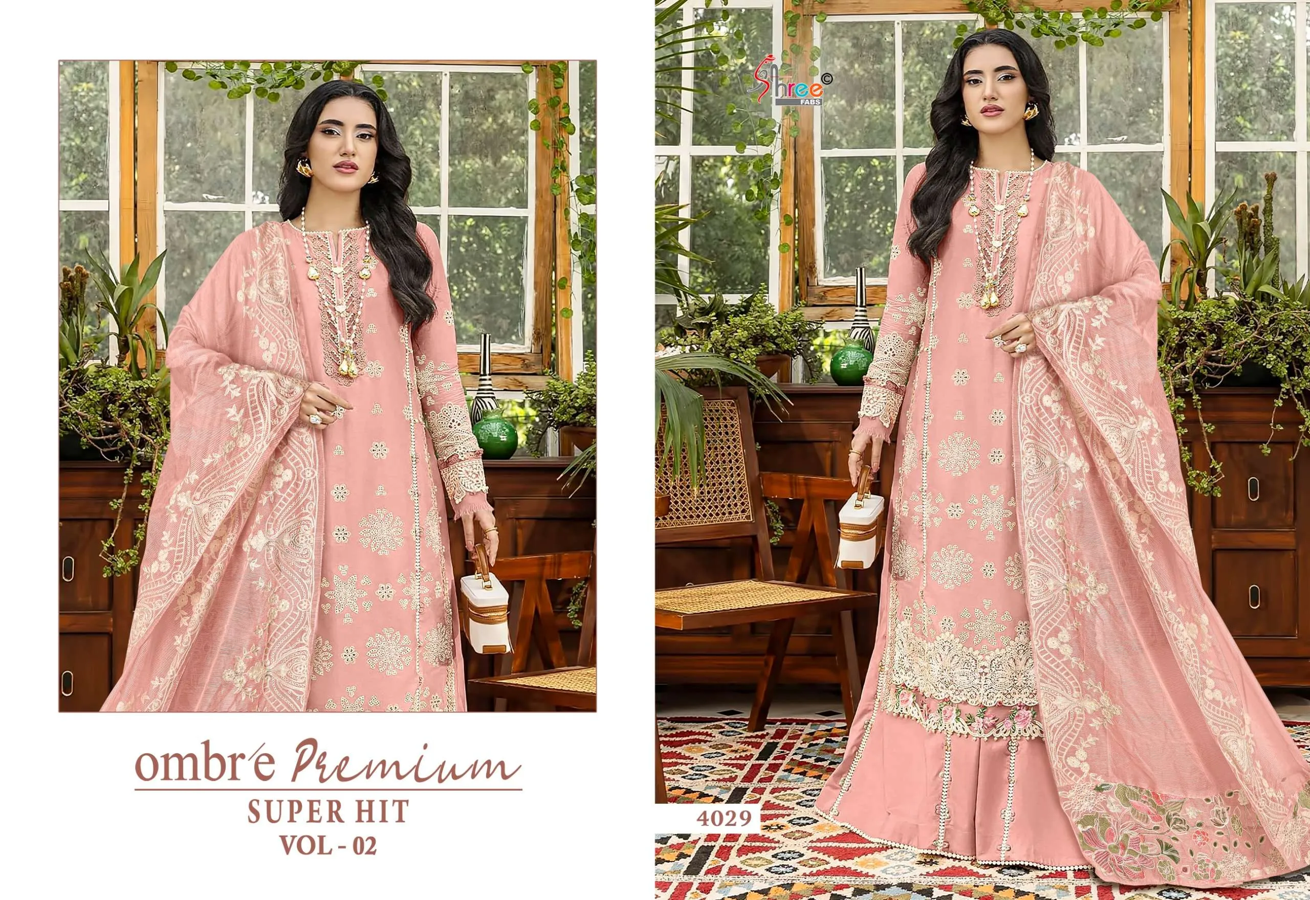 Shree Fab Ombre Premium Super Hit Vol 2 Pakistani Suits