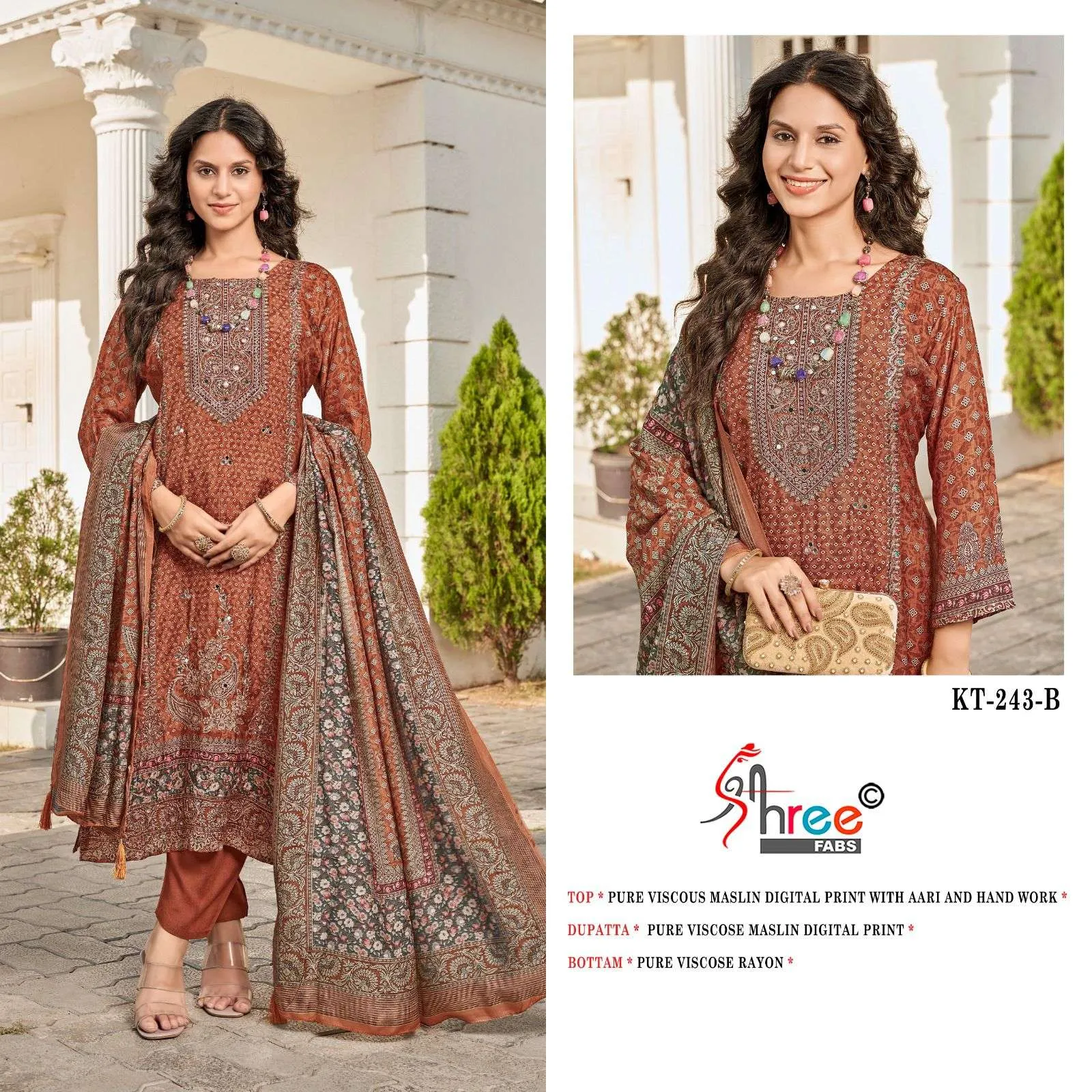Shree Fabs Kt Unstitched Suits