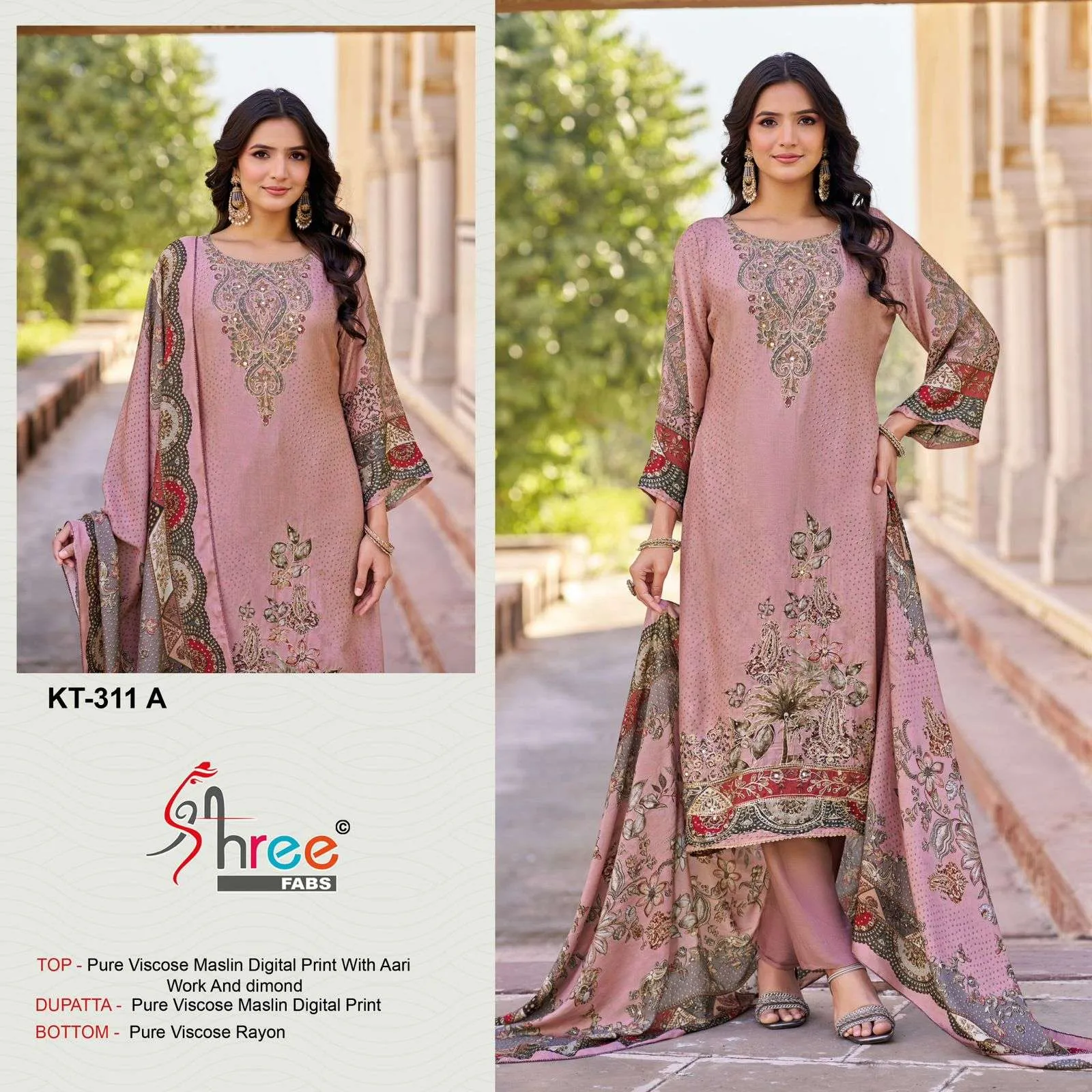 Shree Fabs Kt Unstitched Suits