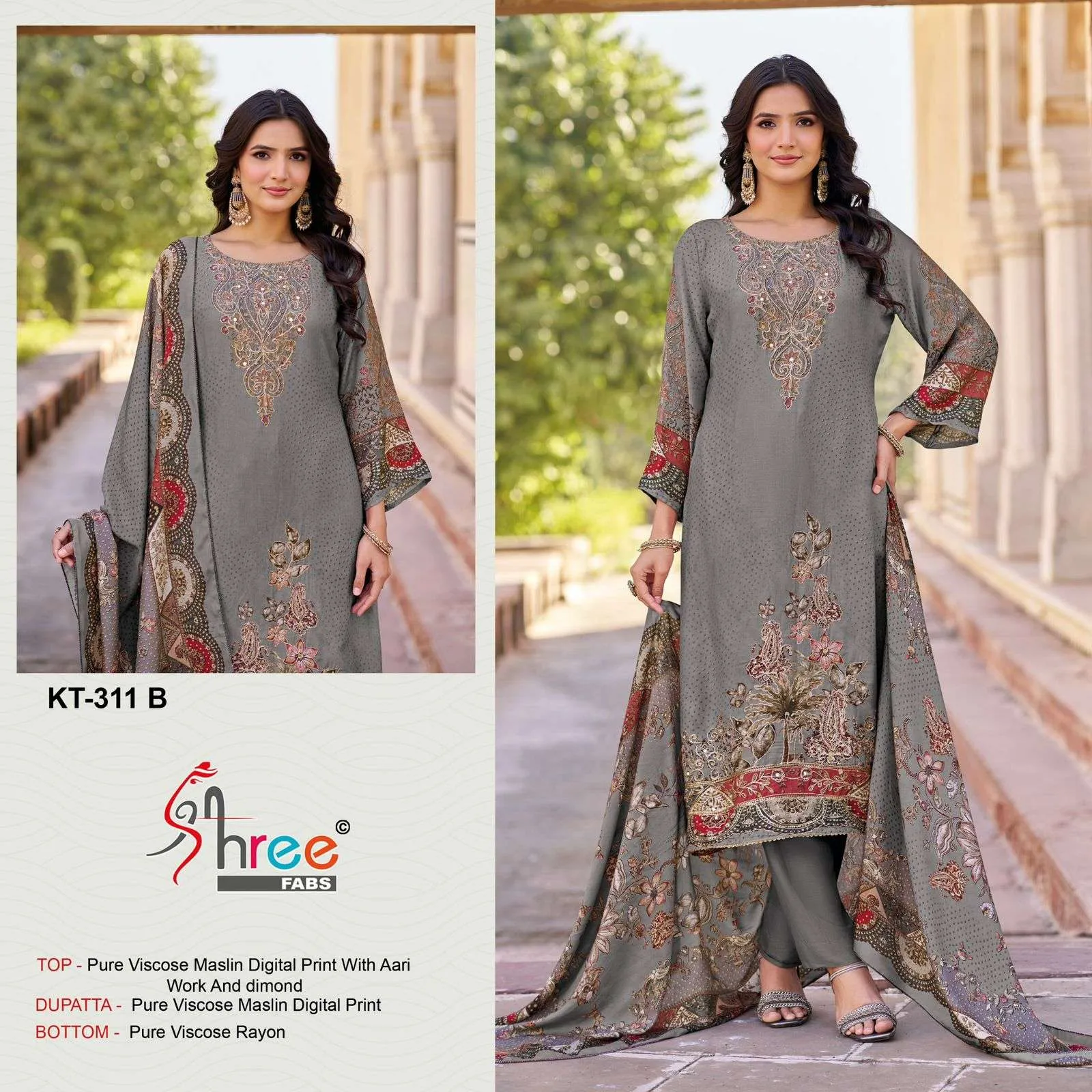 Shree Fabs Kt Unstitched Suits