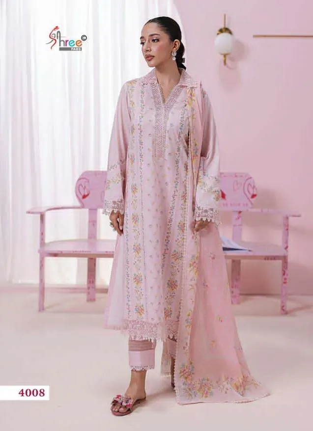 Shree Fabs Qalamkar Premium Collection 2025 Vol 2 Unstitched Suits