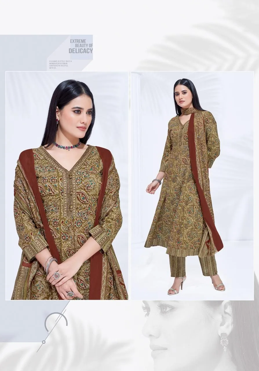 Suryajyoti Rashi Vol 5 Stitched Suits