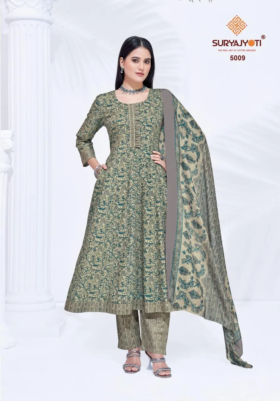 Suryajyoti Rashi Vol 5 Stitched Suits
