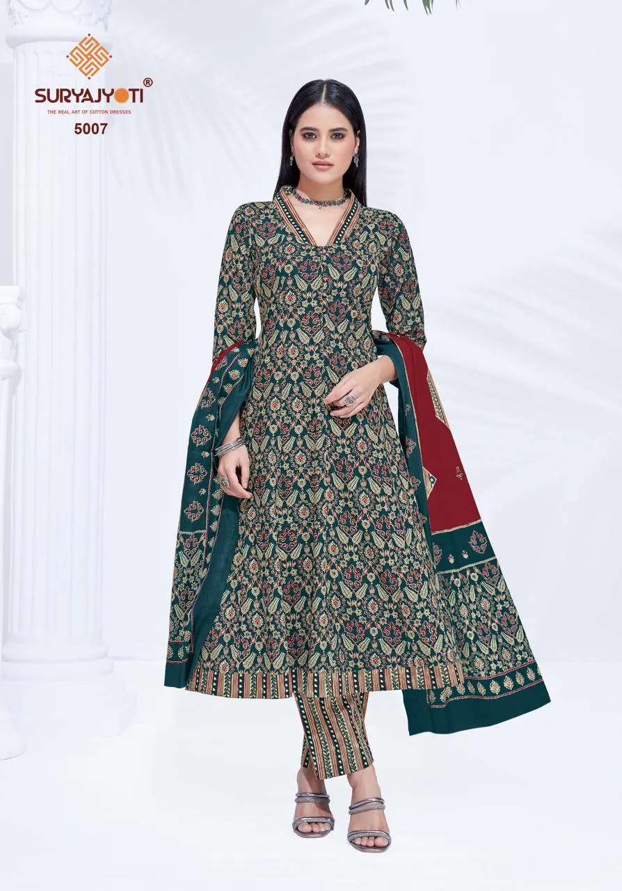 Suryajyoti Rashi Vol 5 Stitched Suits