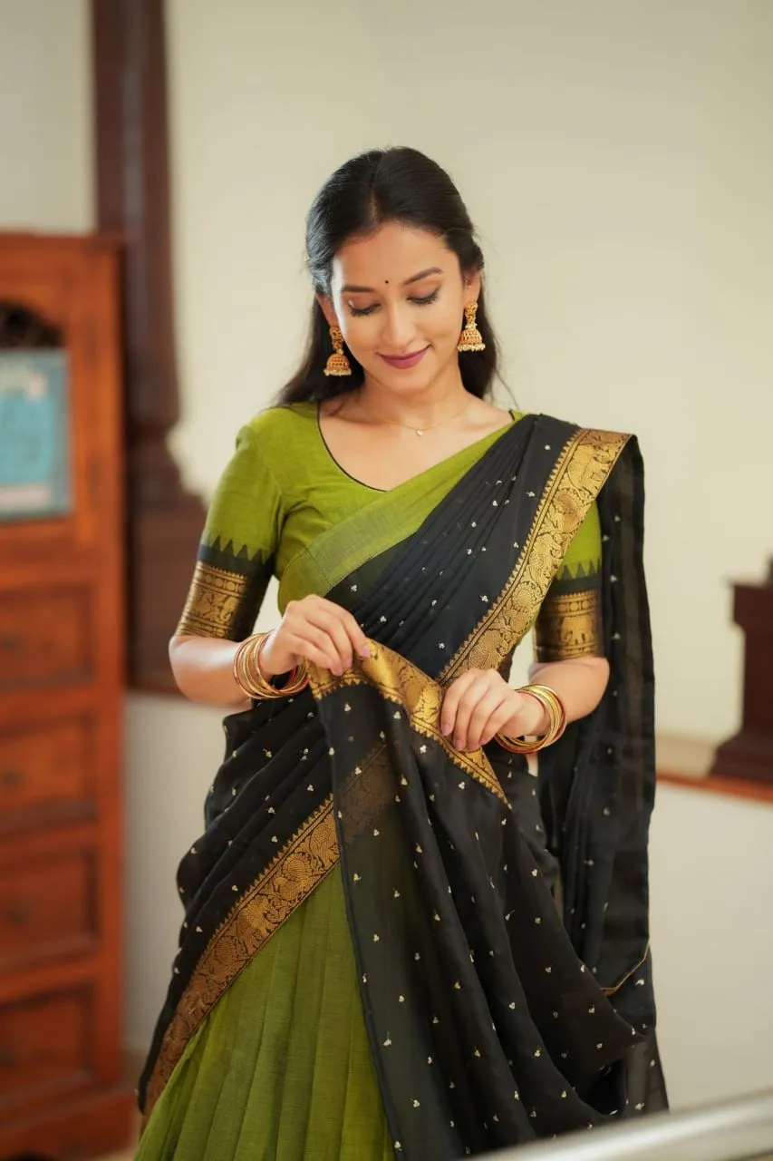 Vally Vol 103 Kanjivaram Silk Zari Weaving Lehenga Choli