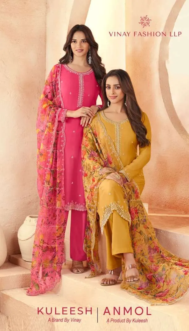 Vinay Fashion Llp Anmol Semi Stitched Suits