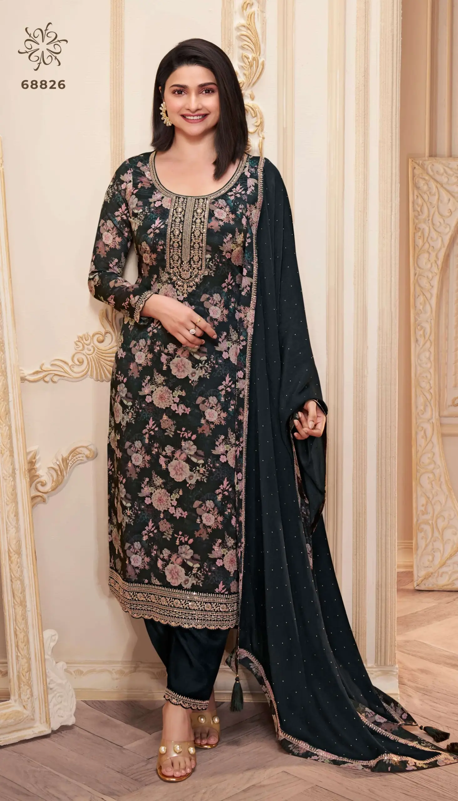 Vinay Fashion Llp Pahal Hit List Semi Stitched Suits