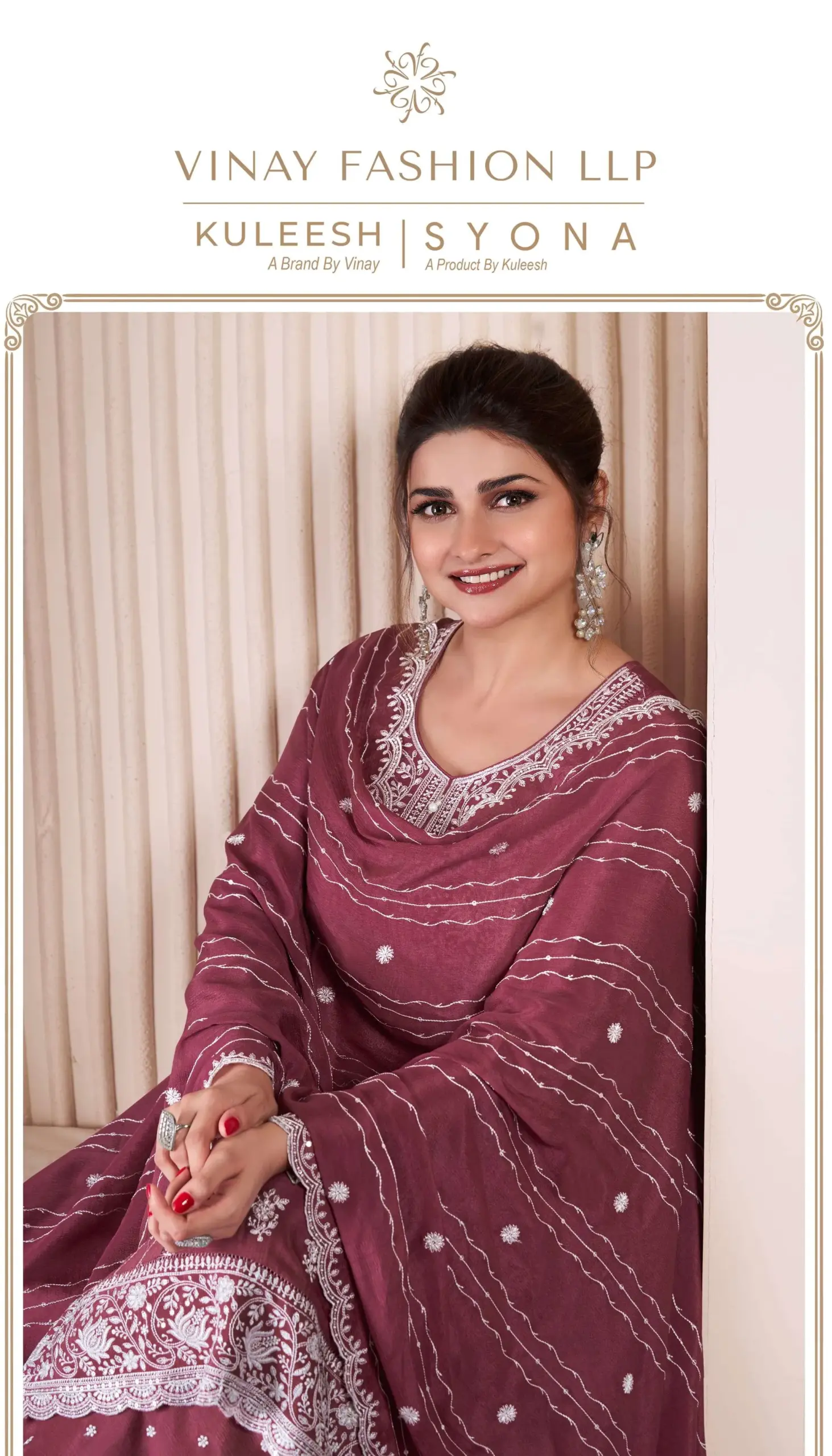 Vinay Fashion Llp Syona Semi Stitched Suits