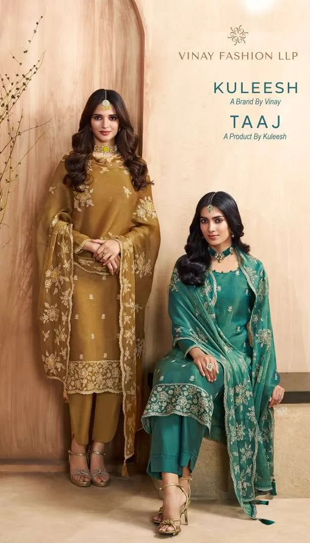 Vinay Fashion Llp Taaj Semi Stitched Suits