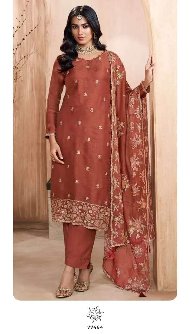 Vinay Fashion Llp Taaj Semi Stitched Suits