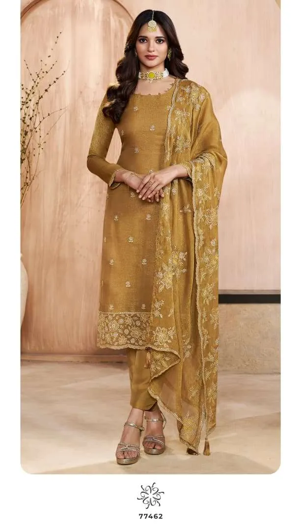 Vinay Fashion Llp Taaj Semi Stitched Suits