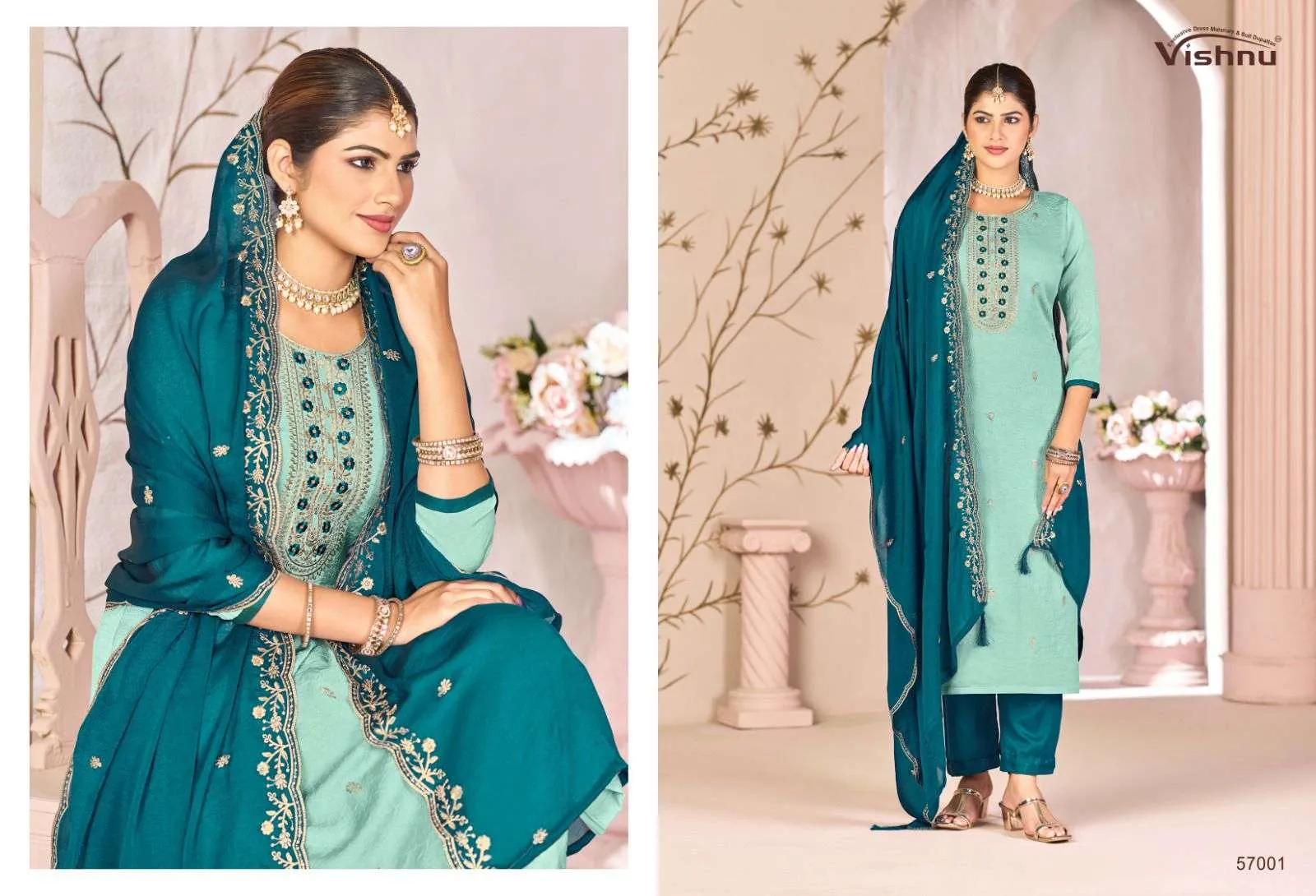 Vishnu Impex Simran Semi Stitched Suits