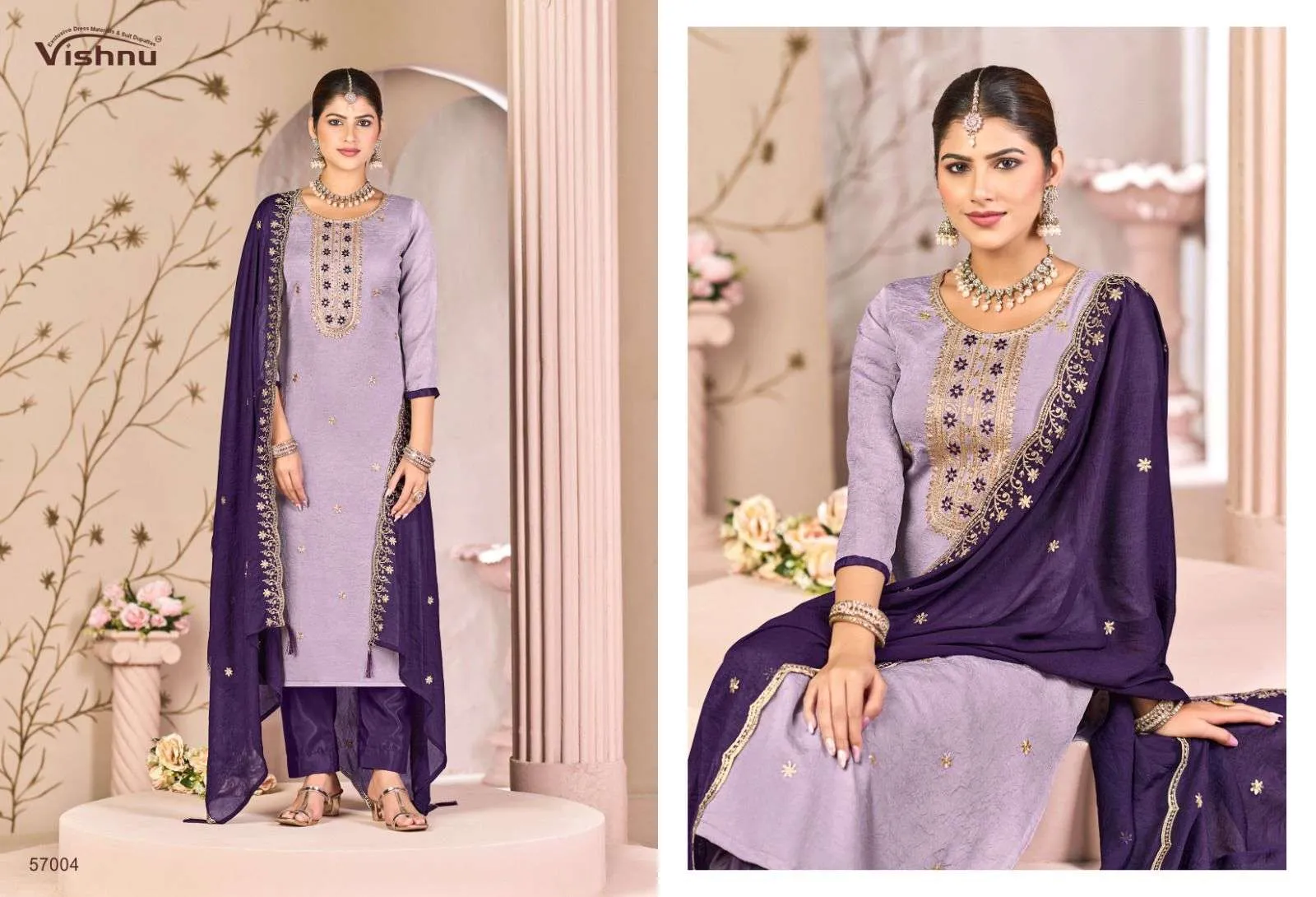 Vishnu Impex Simran Semi Stitched Suits