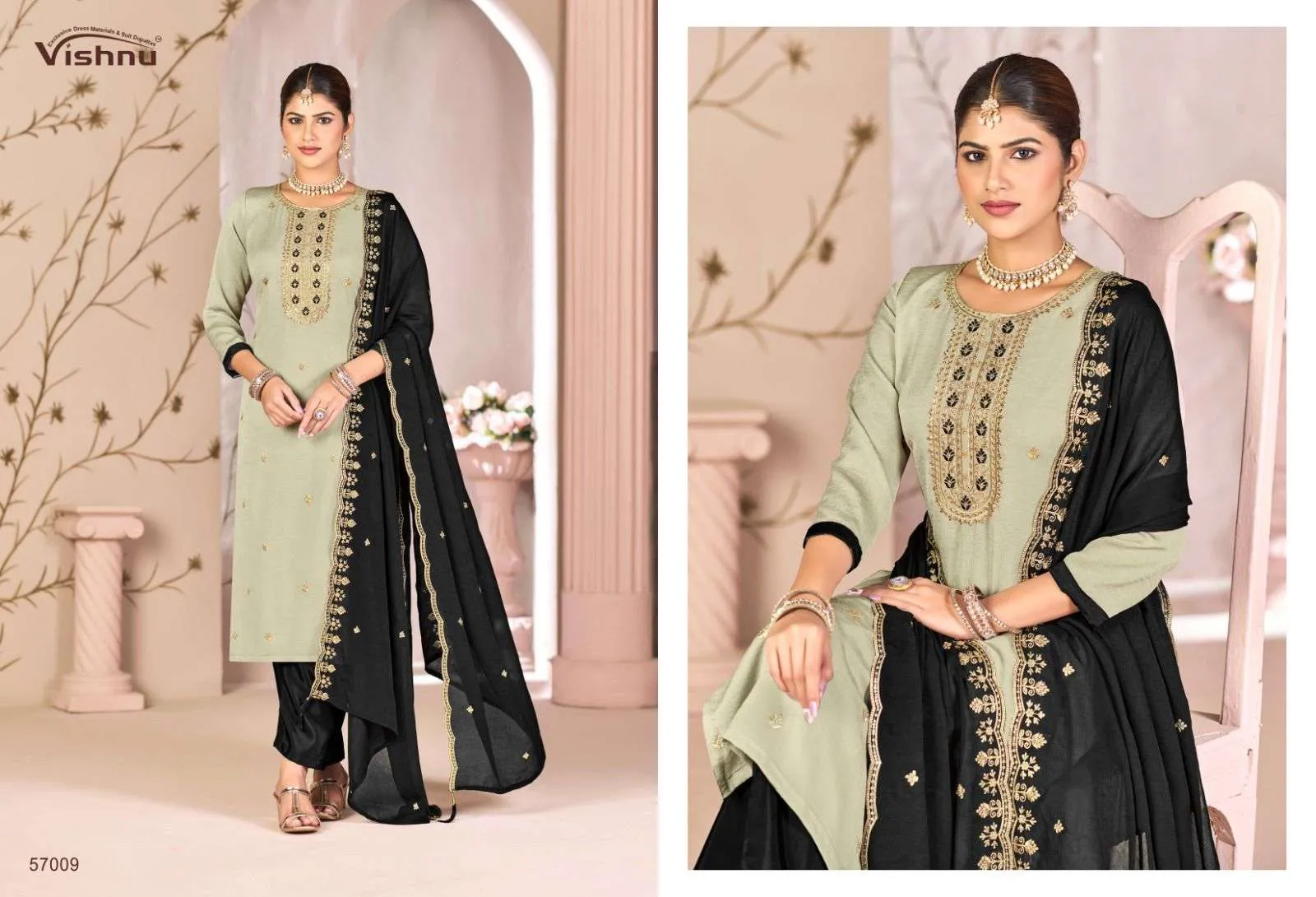 Vishnu Impex Simran Semi Stitched Suits