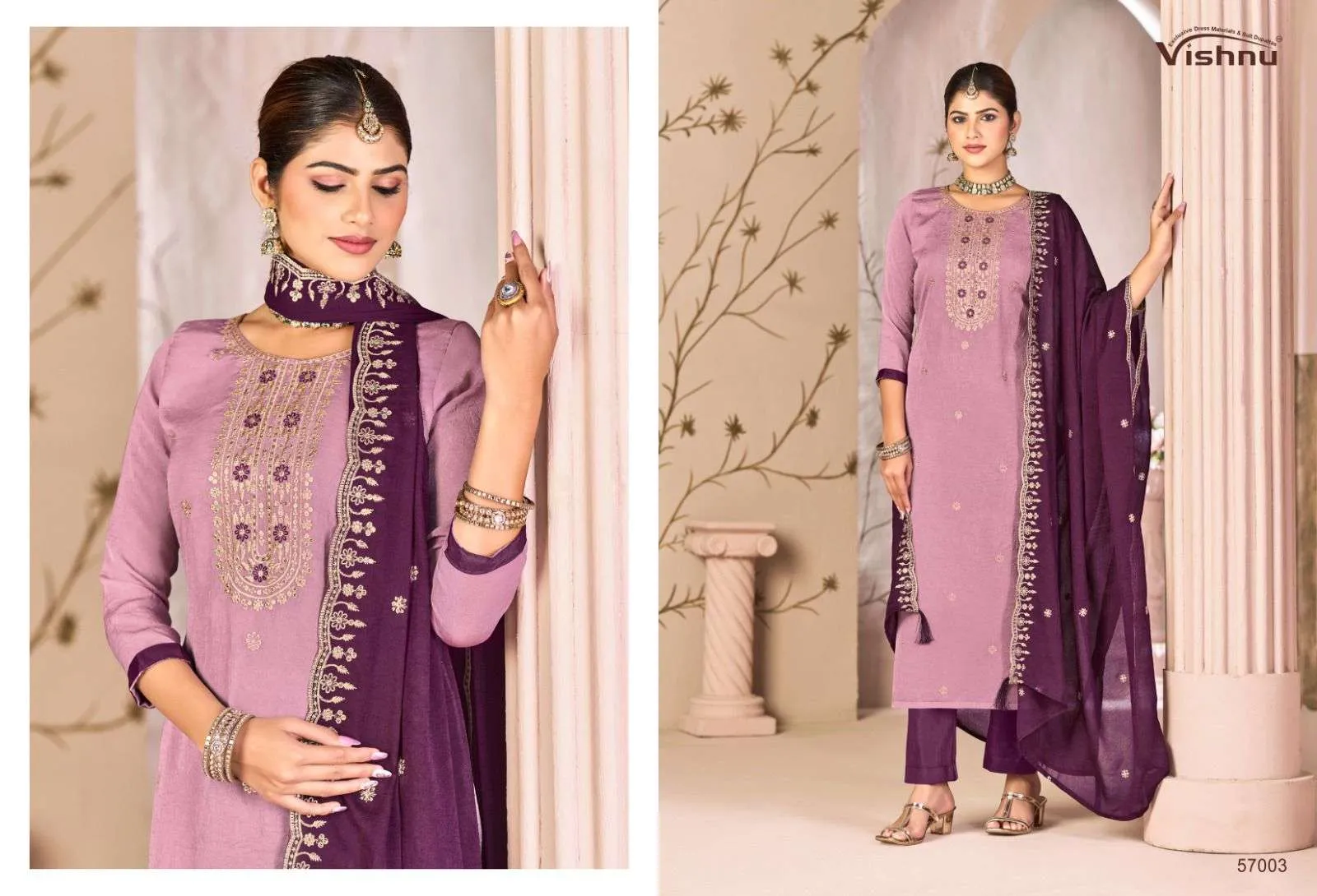 Vishnu Impex Simran Semi Stitched Suits