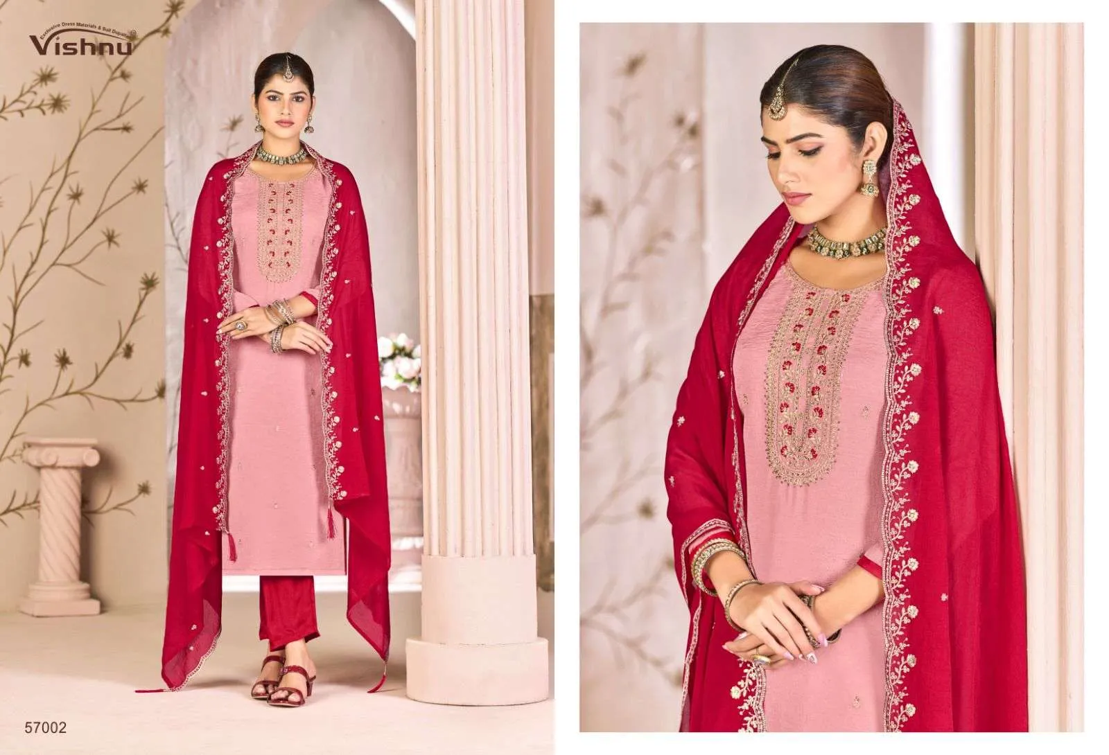 Vishnu Impex Simran Semi Stitched Suits