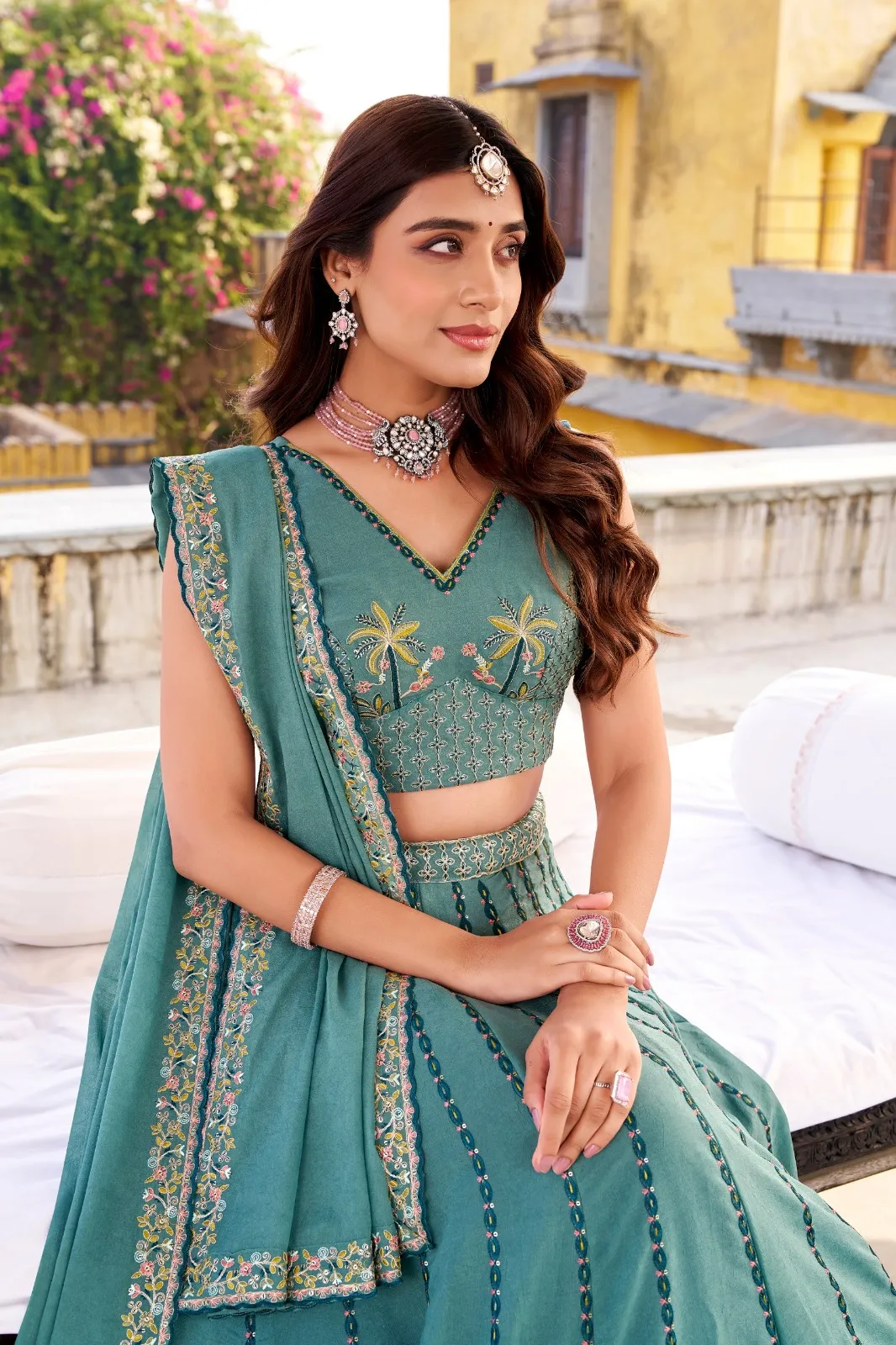 WMN 1457 Chocolate Crush Designer Occasion Lehenga Choli