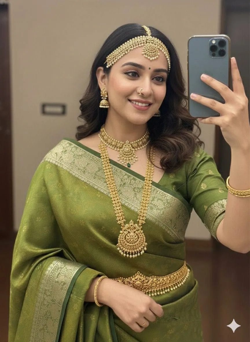 WMS Vol 119 Soft Space Silk Festival Wear Sarees