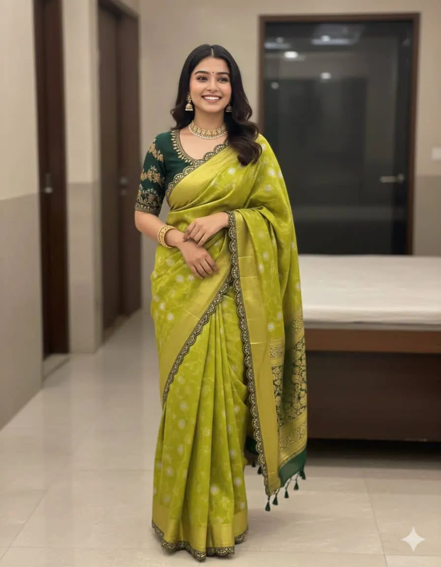 WMS Vol 120 Silk Mina Concept Border Sarees