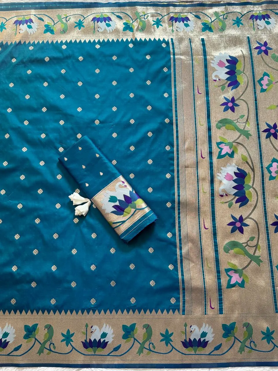 WMS Vol 123 Soft Silk Zari Jacquard Festival Saree