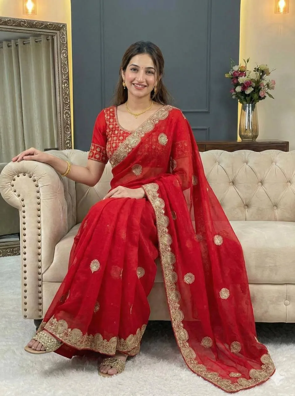 WMS Vol 124 Fendy Sartin Readymade Blouse Sarees