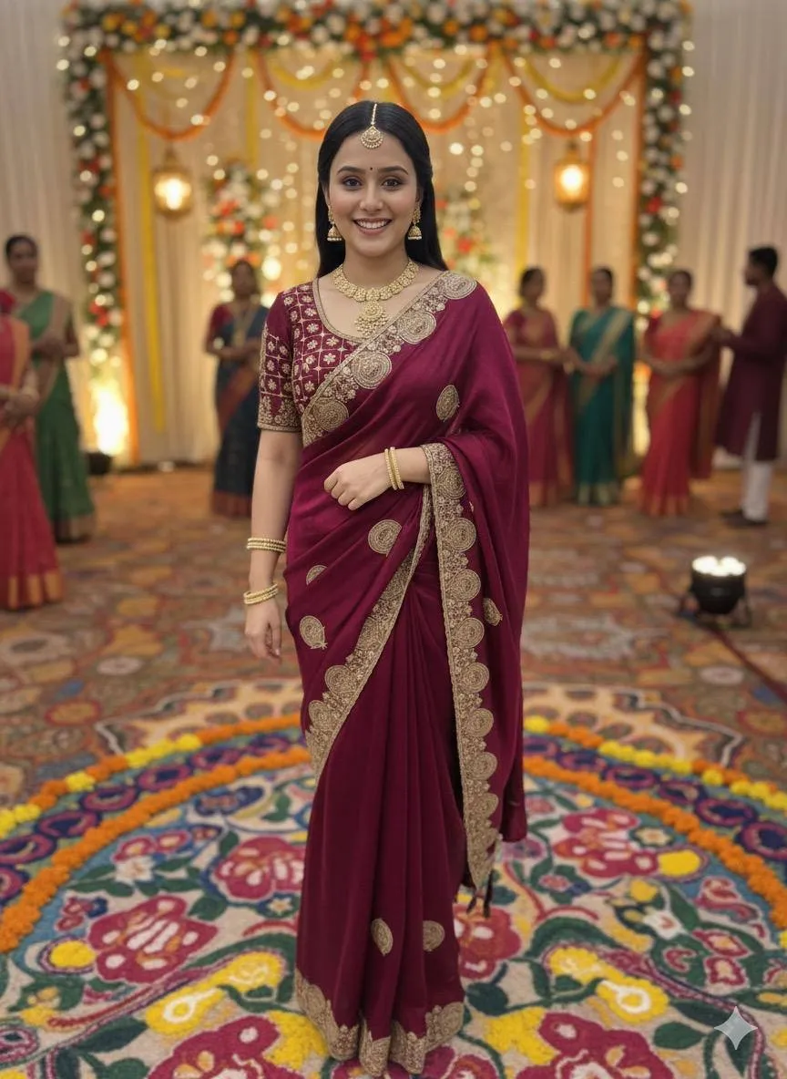 WMS Vol 124 Fendy Sartin Readymade Blouse Sarees