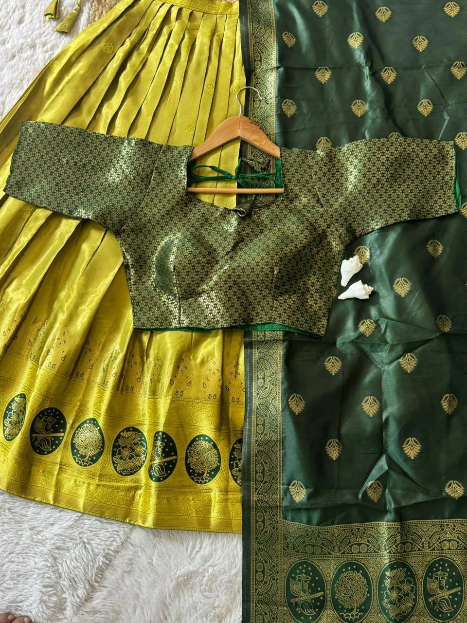 WMS Vol 128 Kanjiveram Silk Zari Waving Lehenga Choli