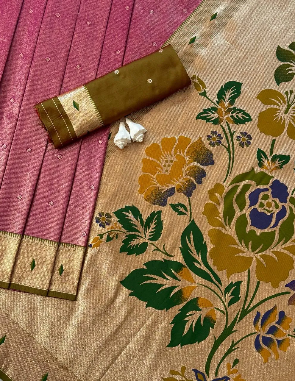 WMS Vol 133 Pethani Silk Zari Weaving Sarees
