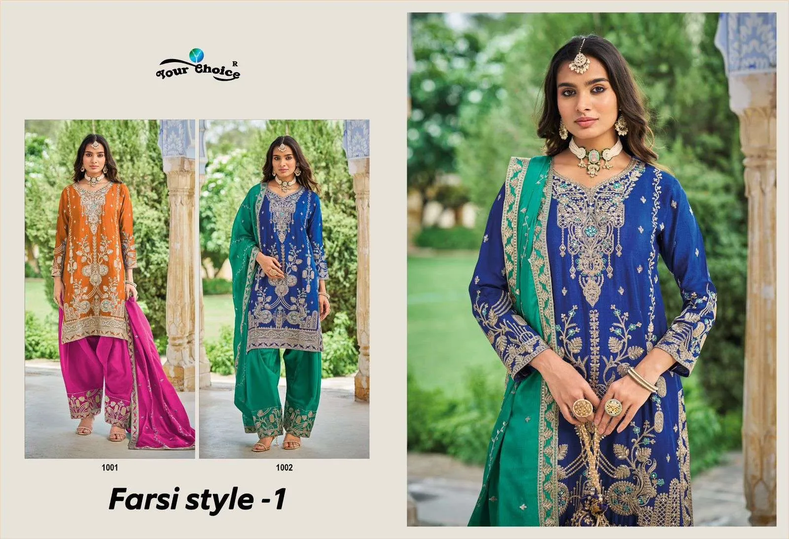 Your Choice Farsi Style Vol 1 Readymade Suits