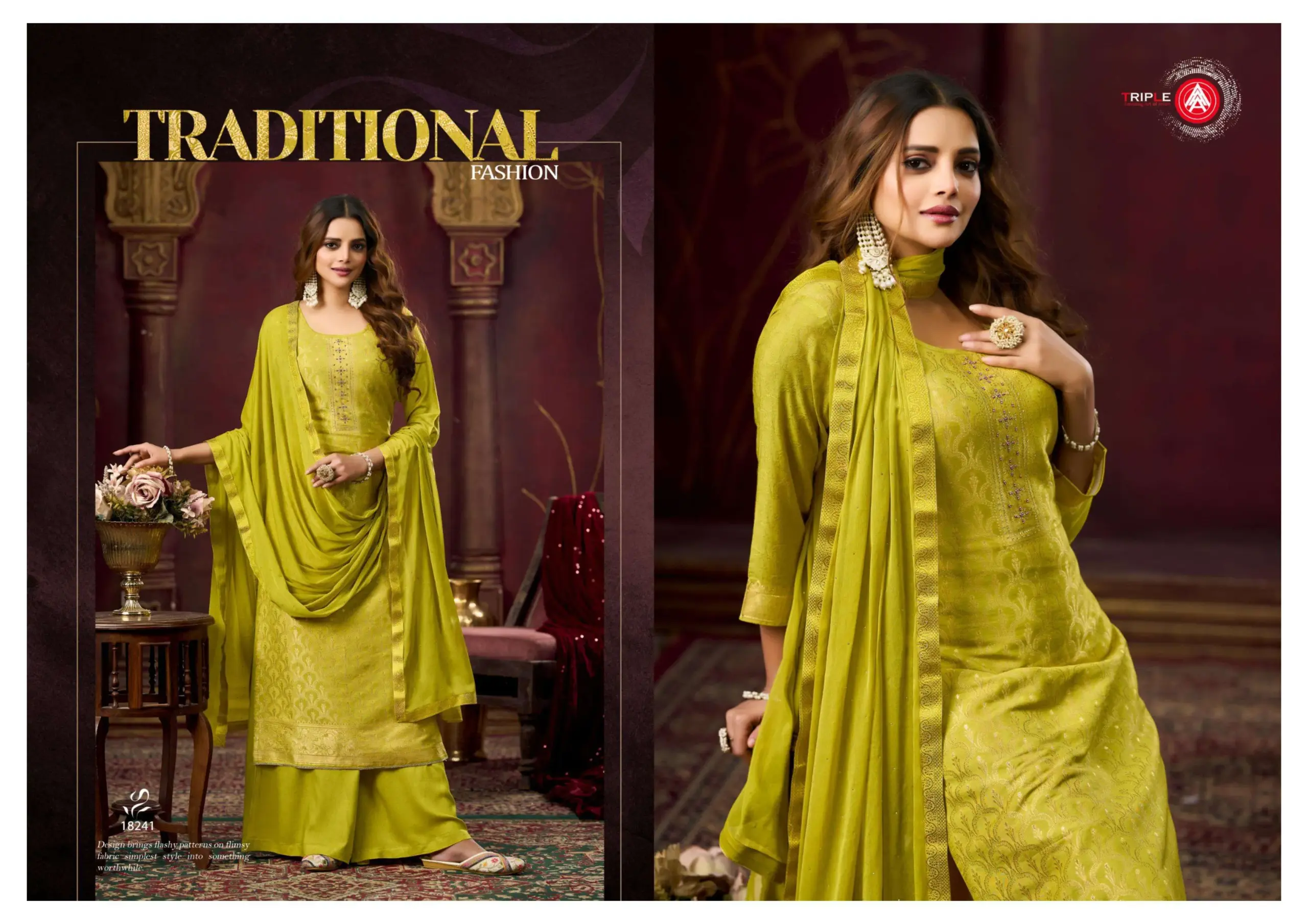 Aaa Koyal Vol 4 Semi Stitched Suits - Image 3