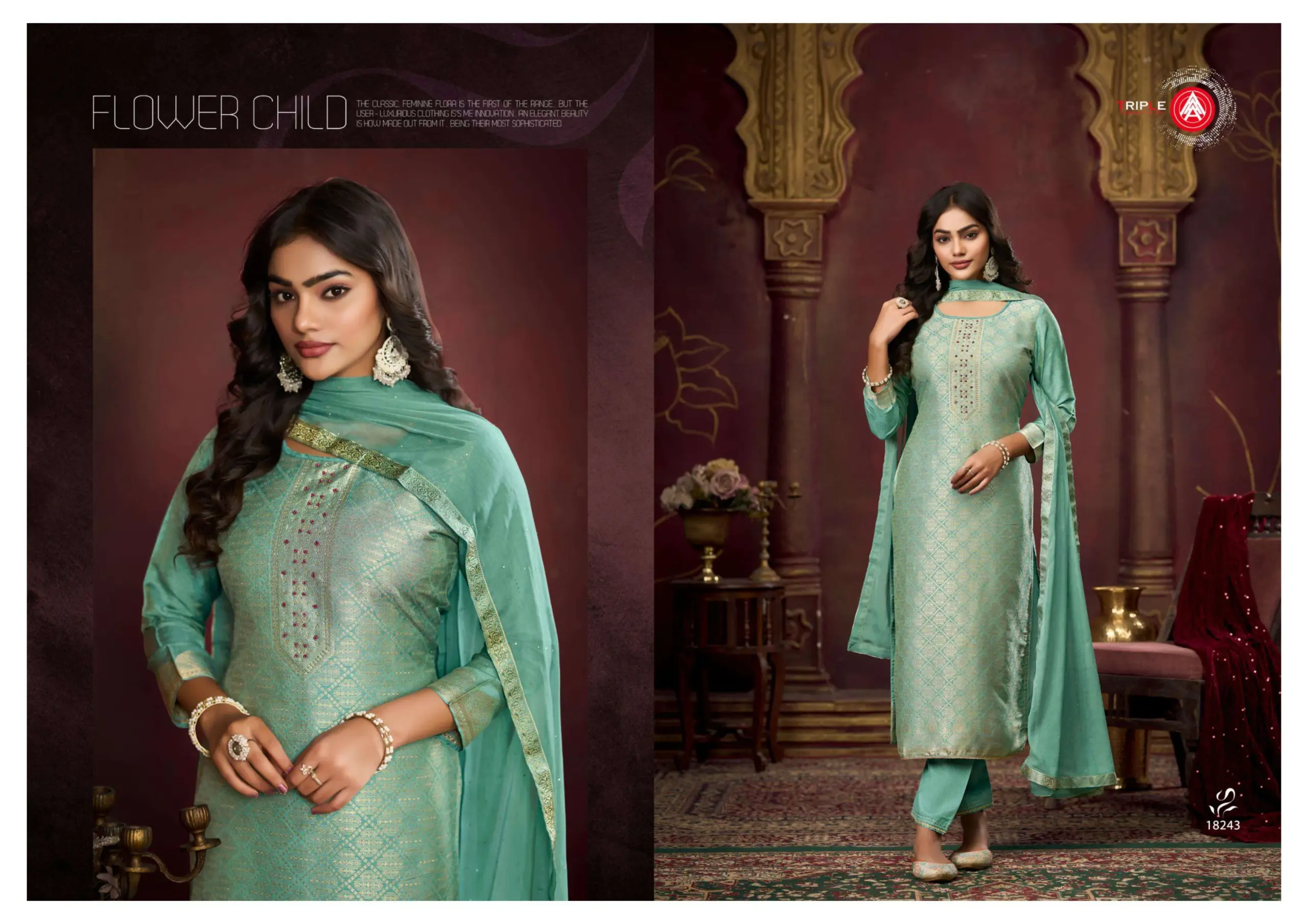 Aaa Koyal Vol 4 Semi Stitched Suits - Image 8