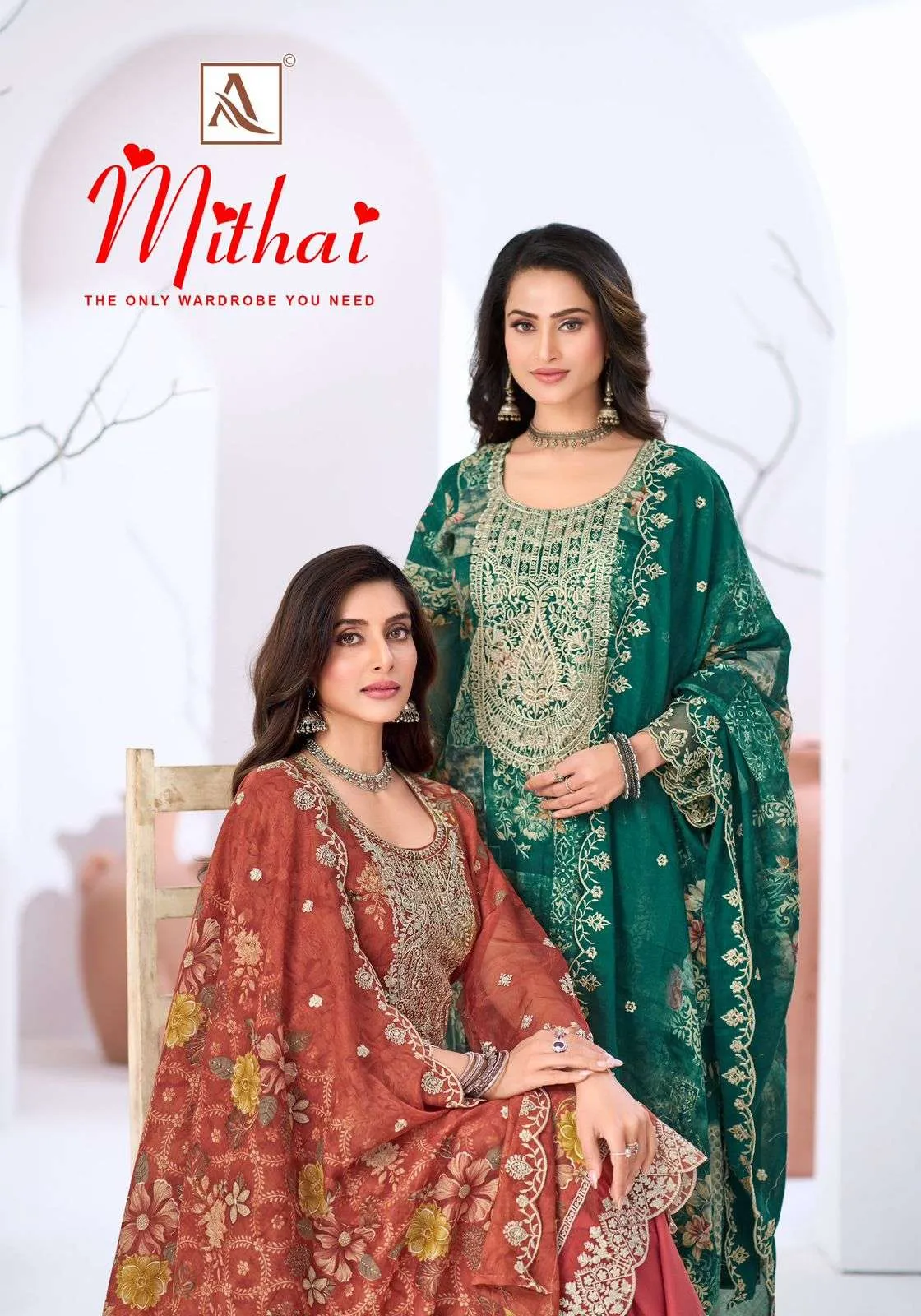 Alok Suits Mithai Semi Stitched Suits