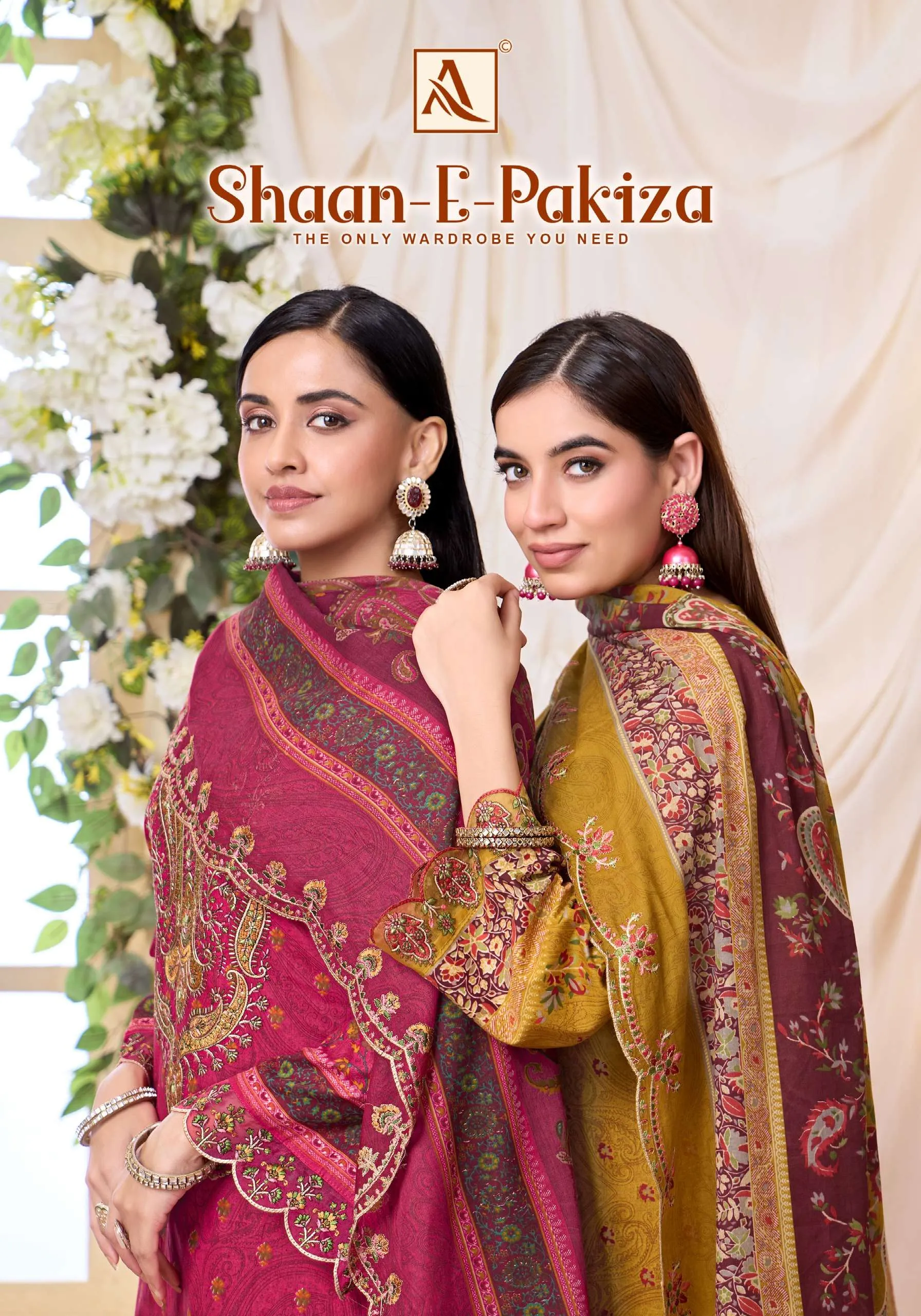Alok Suits Shaan E Pakiza Semi Stitched Suits