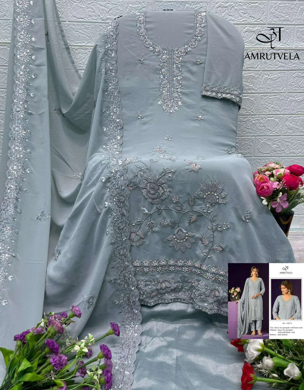 Amrutvela Av 1027 Pakistani Suits