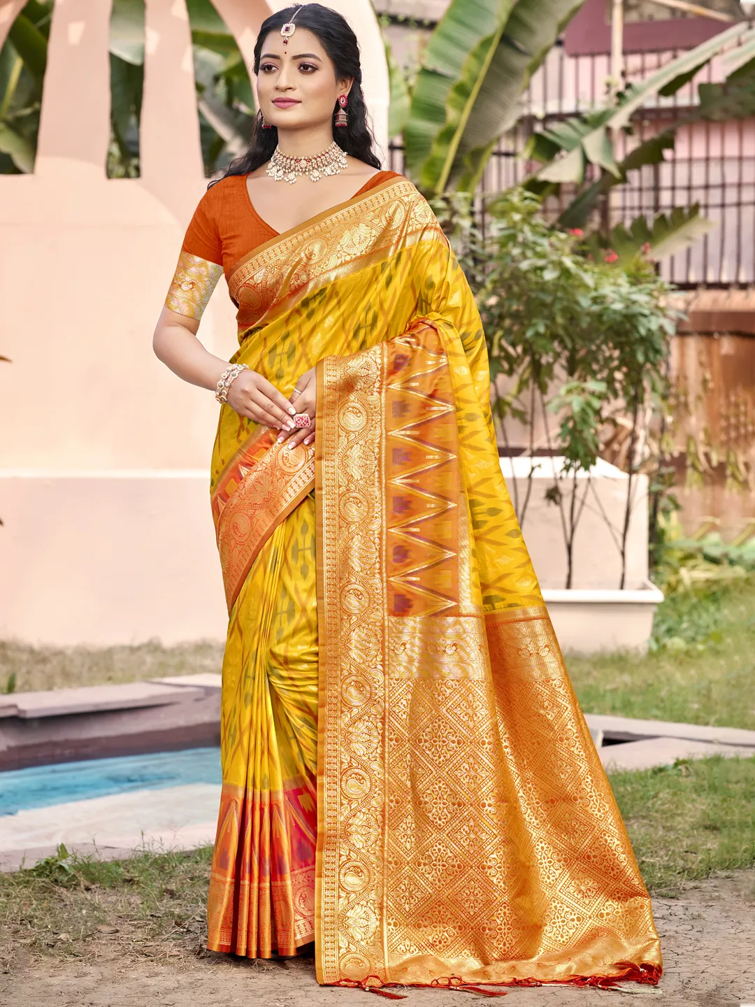 Ast Poorvika Silk Vol 7 Soft Silk Pochampally Festival Saree Collection Sarees - Image 3