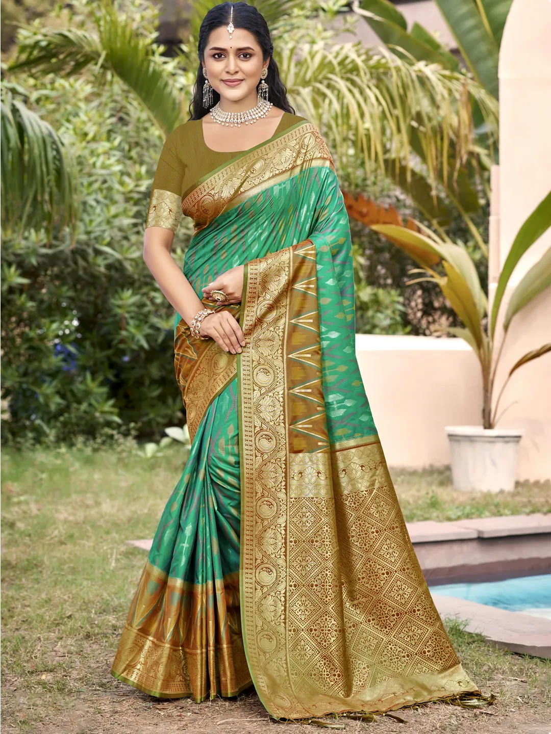 Ast Poorvika Silk Vol 7 Soft Silk Pochampally Festival Saree Collection Sarees - Image 6